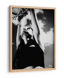 Mujer atlética vista del cielo - Steffen Lauterbach | Cuadro decorativo de Canvas Lab