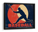 El swing eterno: béisbol clásico - Fluidys Studio IV | Cuadro decorativo de Canvas Lab