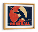 El swing eterno: béisbol clásico - Fluidys Studio IV | Cuadro decorativo de Canvas Lab