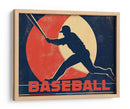 El swing eterno: béisbol clásico - Fluidys Studio IV | Cuadro decorativo de Canvas Lab