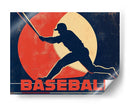 El swing eterno: béisbol clásico - Fluidys Studio IV | Cuadro decorativo de Canvas Lab