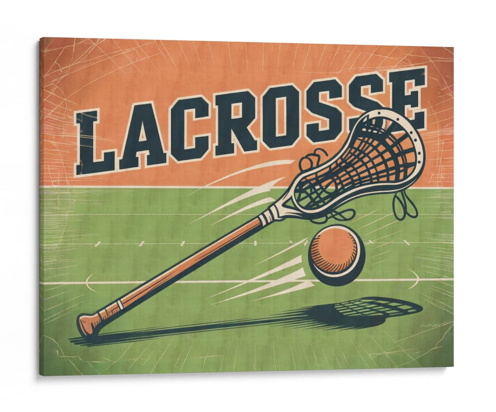 Juego de lacrosse clásico - Andreas Magnusson | Cuadro decorativo de Canvas Lab
