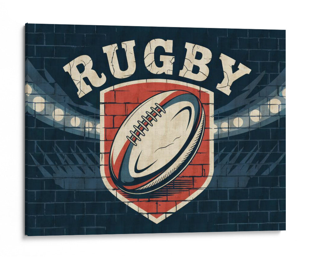 Escudo del club de rugby - Andreas Magnusson | Cuadro decorativo de Canvas Lab