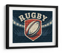 Escudo del club de rugby - Andreas Magnusson | Cuadro decorativo de Canvas Lab