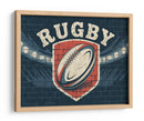 Escudo del club de rugby - Andreas Magnusson | Cuadro decorativo de Canvas Lab