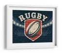 Escudo del club de rugby - Andreas Magnusson | Cuadro decorativo de Canvas Lab