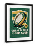 Great Plains Rugby Club - Andreas Magnusson | Cuadro decorativo de Canvas Lab