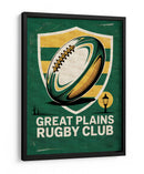 Great Plains Rugby Club - Andreas Magnusson | Cuadro decorativo de Canvas Lab