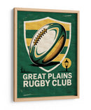 Great Plains Rugby Club - Andreas Magnusson | Cuadro decorativo de Canvas Lab