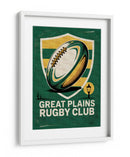 Great Plains Rugby Club - Andreas Magnusson | Cuadro decorativo de Canvas Lab
