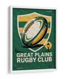 Great Plains Rugby Club - Andreas Magnusson | Cuadro decorativo de Canvas Lab