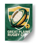 Great Plains Rugby Club - Andreas Magnusson | Cuadro decorativo de Canvas Lab