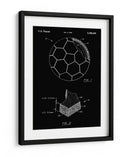 Diseño de patente de balón de futbol - Andreas Magnusson | Cuadro decorativo de Canvas Lab