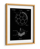 Diseño de patente de balón de futbol - Andreas Magnusson | Cuadro decorativo de Canvas Lab