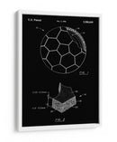Diseño de patente de balón de futbol - Andreas Magnusson | Cuadro decorativo de Canvas Lab
