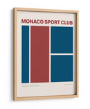 Monaco Sport Club Tennis Association - Treechild | Cuadro decorativo de Canvas Lab