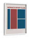 Monaco Sport Club Tennis Association - Treechild | Cuadro decorativo de Canvas Lab