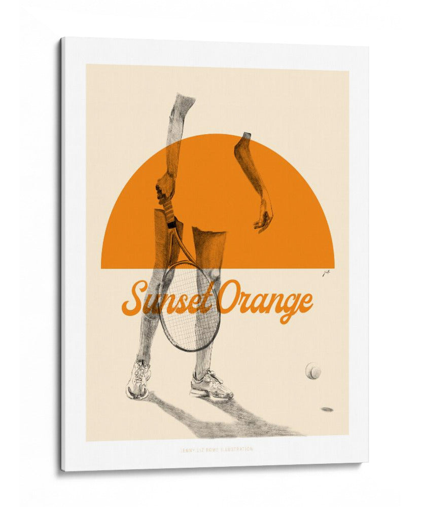 Naranja atardecer - Jenny Liz Rome | Cuadro decorativo de Canvas Lab
