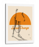 Naranja atardecer - Jenny Liz Rome | Cuadro decorativo de Canvas Lab
