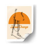 Naranja atardecer - Jenny Liz Rome | Cuadro decorativo de Canvas Lab