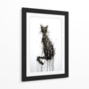 Gato dorado - DIEGO D L | Cuadro decorativo de Canvas Lab