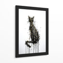 Gato dorado - DIEGO D L | Cuadro decorativo de Canvas Lab