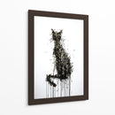 Gato dorado - DIEGO D L | Cuadro decorativo de Canvas Lab