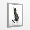 Gato dorado - DIEGO D L | Cuadro decorativo de Canvas Lab