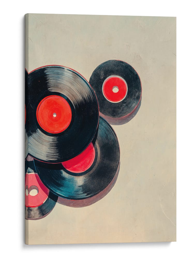 Discos de vinilo - DIEGO D L | Cuadro decorativo de Canvas Lab