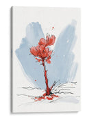 Rojo en nieve - DIEGO D L | Cuadro decorativo de Canvas Lab