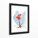 Rojo en nieve - DIEGO D L | Cuadro decorativo de Canvas Lab
