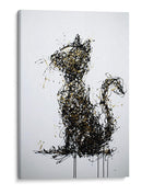 Gato dorado II - DIEGO D L | Cuadro decorativo de Canvas Lab