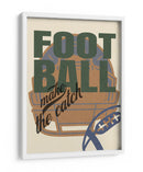 Football Make the Catch - Fluidys Studio IV | Cuadro decorativo de Canvas Lab