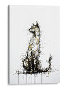 Gato dorado III - DIEGO D L | Cuadro decorativo de Canvas Lab