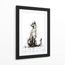 Gato dorado III - DIEGO D L | Cuadro decorativo de Canvas Lab
