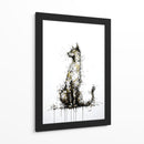 Gato dorado III - DIEGO D L | Cuadro decorativo de Canvas Lab