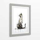 Gato dorado III - DIEGO D L | Cuadro decorativo de Canvas Lab