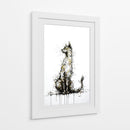 Gato dorado III - DIEGO D L | Cuadro decorativo de Canvas Lab