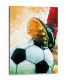 Donde empieza el gol - Justyna Jaszke | Cuadro decorativo de Canvas Lab
