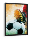 Donde empieza el gol - Justyna Jaszke | Cuadro decorativo de Canvas Lab