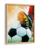 Donde empieza el gol - Justyna Jaszke | Cuadro decorativo de Canvas Lab