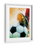 Donde empieza el gol - Justyna Jaszke | Cuadro decorativo de Canvas Lab