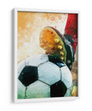 Donde empieza el gol - Justyna Jaszke | Cuadro decorativo de Canvas Lab