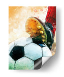 Donde empieza el gol - Justyna Jaszke | Cuadro decorativo de Canvas Lab