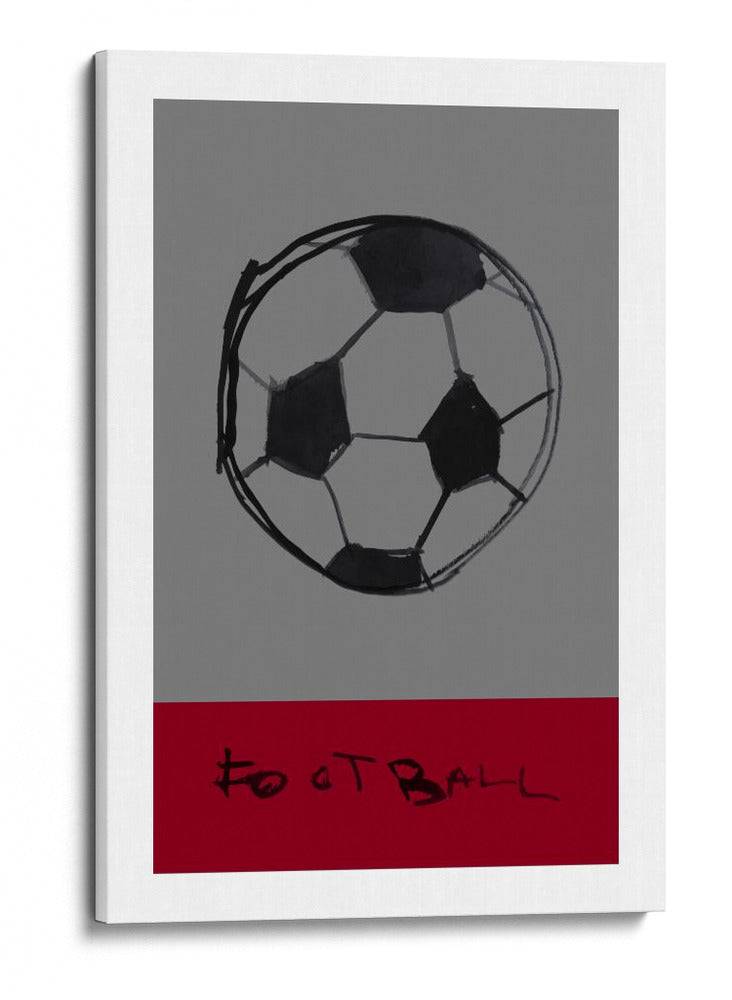 Futbol: un boceto inconcluso - cartissi | Cuadro decorativo de Canvas Lab