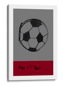 Futbol: un boceto inconcluso - cartissi | Cuadro decorativo de Canvas Lab