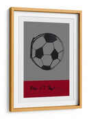 Futbol: un boceto inconcluso - cartissi | Cuadro decorativo de Canvas Lab