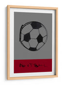 Futbol: un boceto inconcluso - cartissi | Cuadro decorativo de Canvas Lab