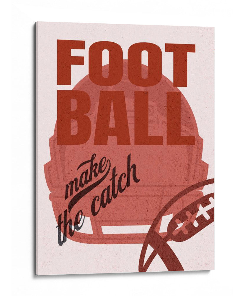 Make the Catch: arte gráfico clásico del emparrillado - Fluidys Studio IV | Cuadro decorativo de Canvas Lab
