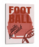 Make the Catch: arte gráfico clásico del emparrillado - Fluidys Studio IV | Cuadro decorativo de Canvas Lab